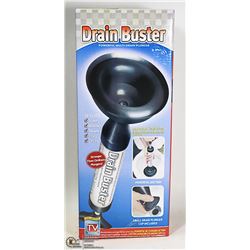 NEW DRAIN BUSTER MULTI-DRAIN PLUNGER
