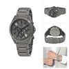 Image 8 : NEW ARMANI EXCHANGE CHRONO GREY DIAL 44MM