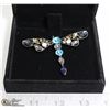 Image 1 : RHINESTONE DRAGONFLY BROOCH