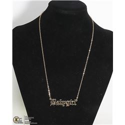 “BABY GIRL” NECKLACE