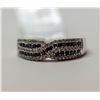 Image 1 : 40) 14KT WHITE GOLD COLOURED BLACK DIAMOND