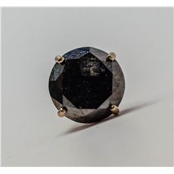 47) 14KT YELLOW GOLD PAIR OF DIAMOND EAR STUDS.