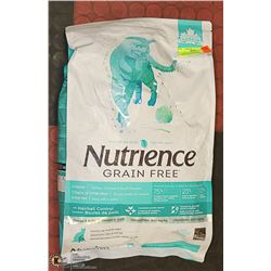 NUTRIENCE CAT FOOD - TURKEY/CHICKEN/DUCK ,  11 LBS