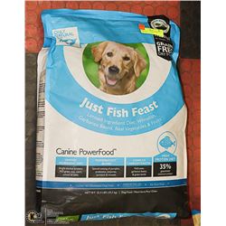 FISH FEAST CANINE POWER FOOD FOR DOGS,  22.5 LBS.,