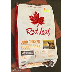 RED LEAF COBB CHICKEN + BARLEY DOG FOOD,  25 LBS,