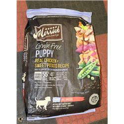 MERRICK GRAIN FREE PUPPY FOOD,  REAL CHICKEN AND
