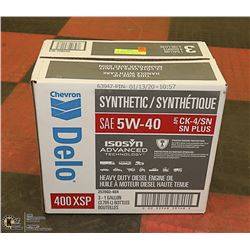 CHEVRON DELO FULL SYNTHETIC 5W40 MOTOR OIL - NEW
