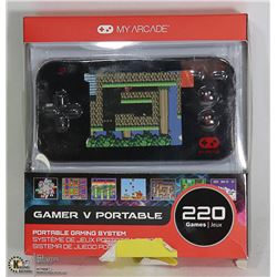MY ARCADE GO GAMER PORTABLE CONSOLE 220 GAMES