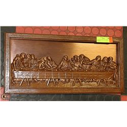 COPPER 3-D LAST SUPPER WALL HANGING