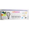 Image 1 : ENHANCE LED 60 SOFT WHITE LED LIGHT 6 PACK