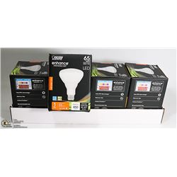 SET OF 4 LED DAYLIGHT - 5000K BULBS USES ONLY 9.4