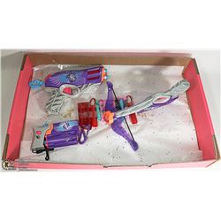 FLAT OF NERF REBELLE  AND  SOFT DART COLLECTION