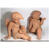Image 1 : HEAVY TERRA COTTA  OUTDOOR ANGEL GARDEN STATUES -
