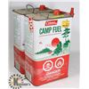 Image 1 : 2 VINTAGE COLEMAN CAMP FUEL 1 FULL, 1 EMPTY