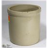 Image 1 : 1 GALLON CROCK  POSSIBLY BY MEDALTA POTTERIES