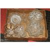 Image 1 : FLAT OF ESTATE FANCY GLASS DISHWARE