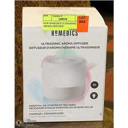 NEW HOMEDICS ULTRASONIC AROMA DIFFUSER