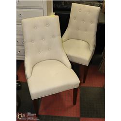 2PCS OF DINING ROOM CHAIRS