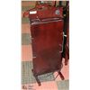Image 1 : RICH MAHOGHANY PANT PRESSER - NEVER USED