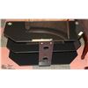 Image 1 : BLACK GLASS & METAL 3-TIER MEDIA/TV