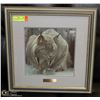 Image 1 : "DOZING LYNX" BY ROBERT BATEMAN FRAMED PICTURE