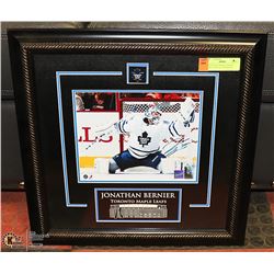 JONATHAN BERNIER TORONTO MAPLE LEAFS AUTOGRAPHED
