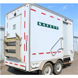 2012 CARE ENCLOSED PORTABLE SHOWER KOUNTRY TRAILER