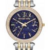 Image 1 : NEW MICHAEL KORS 2-TONE BLUE DIAL MSRP $325 39MM