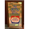 Image 1 : VINTAGE MOLSON CANADIAN MIRRORED PICTURE