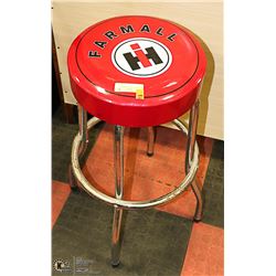 IH FARMALL VINYL BAR STOOL