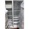 Image 3 : GE 25.1 CUBIC FOOT SIDE-BY-SIDE REFRIGERATOR WHITE