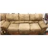Image 3 : MICROFIBRE 3 SEATER SOFA AND A LOVESEAT