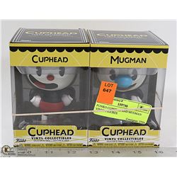 FUNKO CUPHEAD AND MUGMAN VINYL FIGURES
