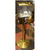 Image 1 : BRASS 4 IN 1 CANDY BUBBLE GUM MACHINE WITH KEYS