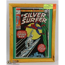 SILVER SURFER #14 COLLECTORS COMIC IN FRAME