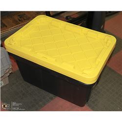 SET OF TWO HEAVY DUTY TOUGH BOX TOTES -