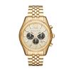 Image 3 : NEW MICHAEL KORS GOLD TONE TRIPLE CHRONO MSRP$465