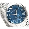 Image 2 : NEW EMPORIO ARMANI BLUE DIAL CHRONO 43MM MSRP $389