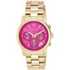 Image 2 : NEW MICHAEL KORS 38MM 3-CHRONO PINK DIAL MSRP $340