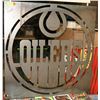 Image 1 : METAL EDMONTON OILERS SIGN -3FT X 3FT