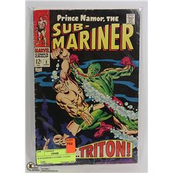 SUB MARINER # 2 COMIC 12 CENT
