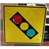 Image 1 : STOP LIGHT AHEAD STREET SIGN