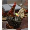 Image 1 : CERAMIC ROOSTER ORNAMENT