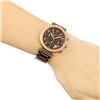 Image 8 : NEW MICHAEL KORS TRIPLE CHRONO BROWN DIAL MSRP$370