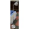 Image 1 : ADJUSTABLE FLOOR LAMP APPROX 54" TALL