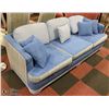 Image 1 : BLUE STAR COUCH 80" WIDE X 35" WIDE