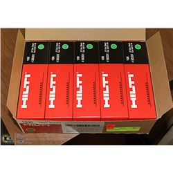 BOX OF 100 HILTI #50351 .27 CAL SHORT STRIPS