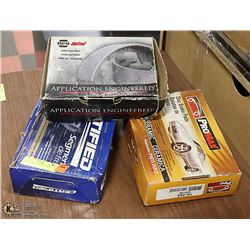 LOT OF 3 SETS OF BRAKE PADS