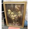 Image 1 : FRAMED FLORAL PRINT, 29 X 44