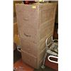 Image 1 : WOOD 4 DRAWER FILING CABINET